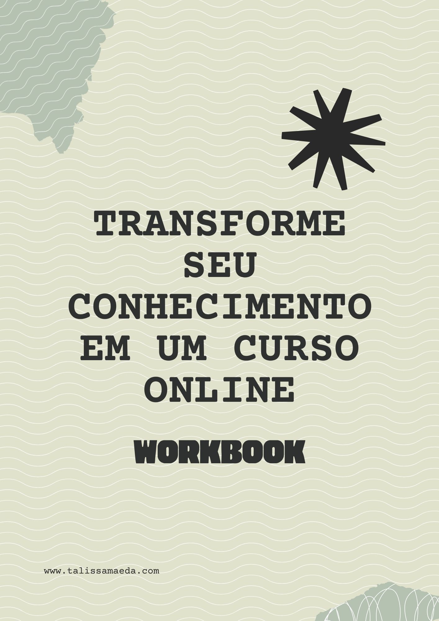 Workbook - Transforme seu conhecimento em um curso online